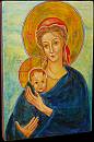 Our Lady of Jamna contemporary icon